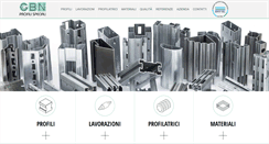 Desktop Screenshot of gbnprofilispeciali.com